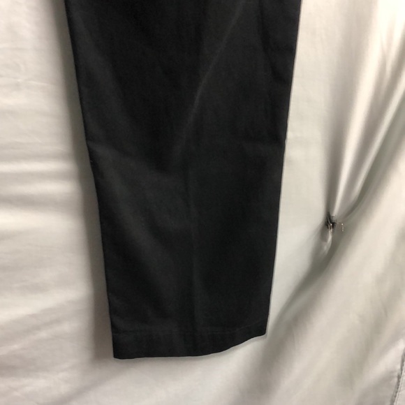 Gap for good gap black dress pants 40x32 essential khaki straight like new - Picture 11 of 11